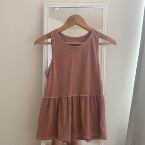 American Eagle Peplum Tank